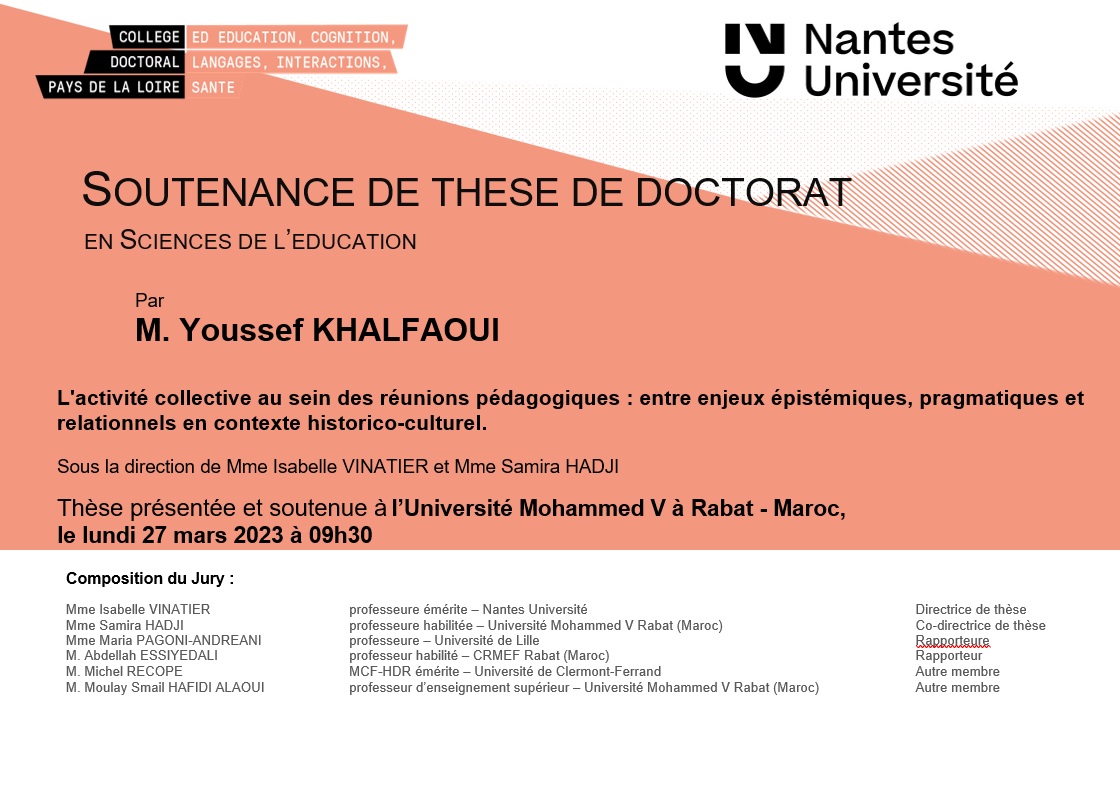 affichette soutenance Youssef K